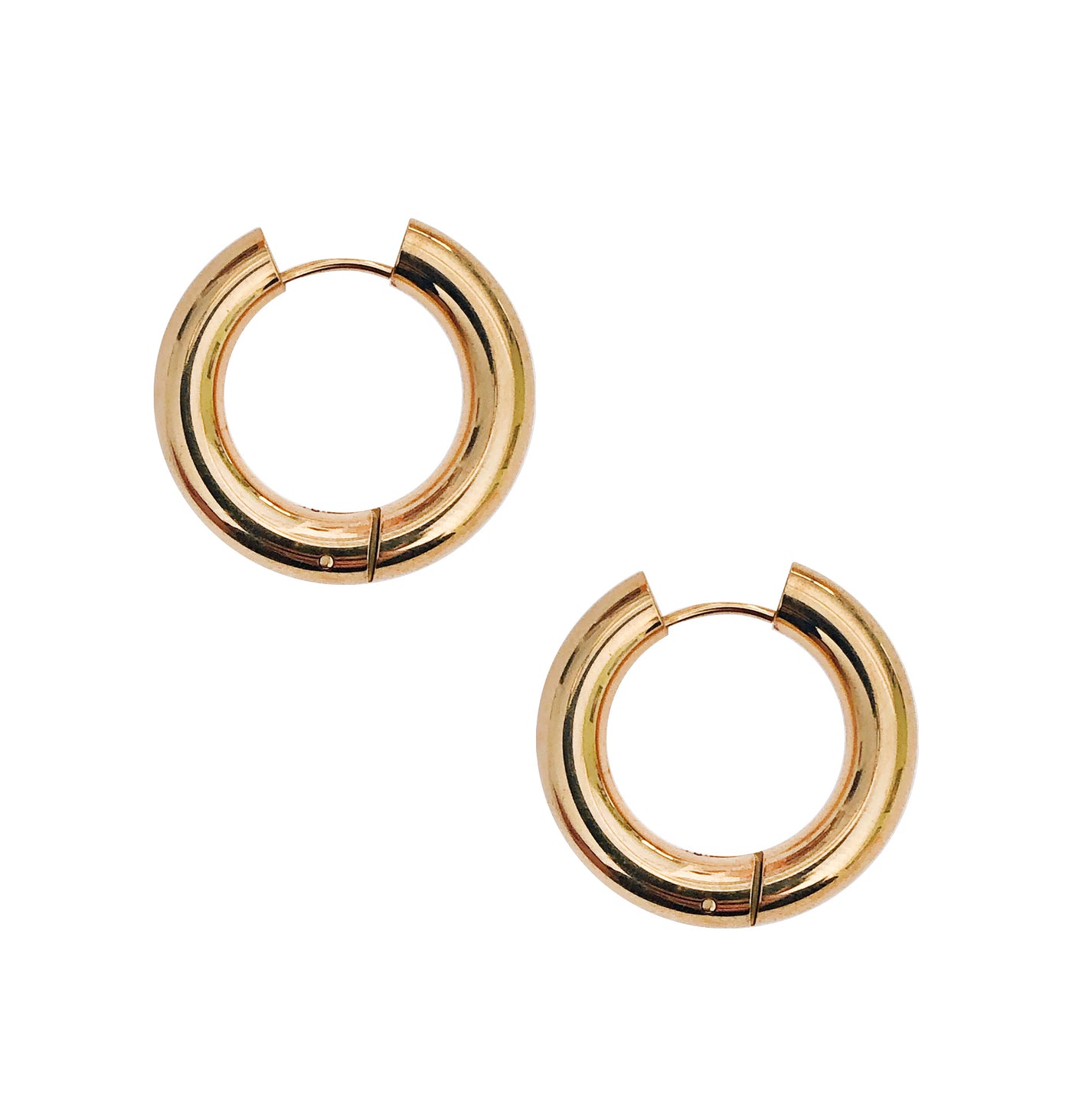 Large Gold Filled Hoops