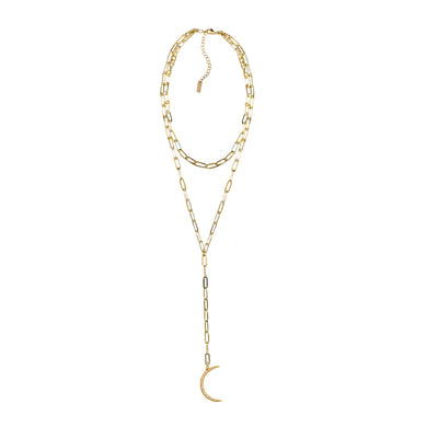 Moonlight Lariat - Gold Filled