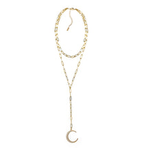Moonlight Lariat - Gold Filled