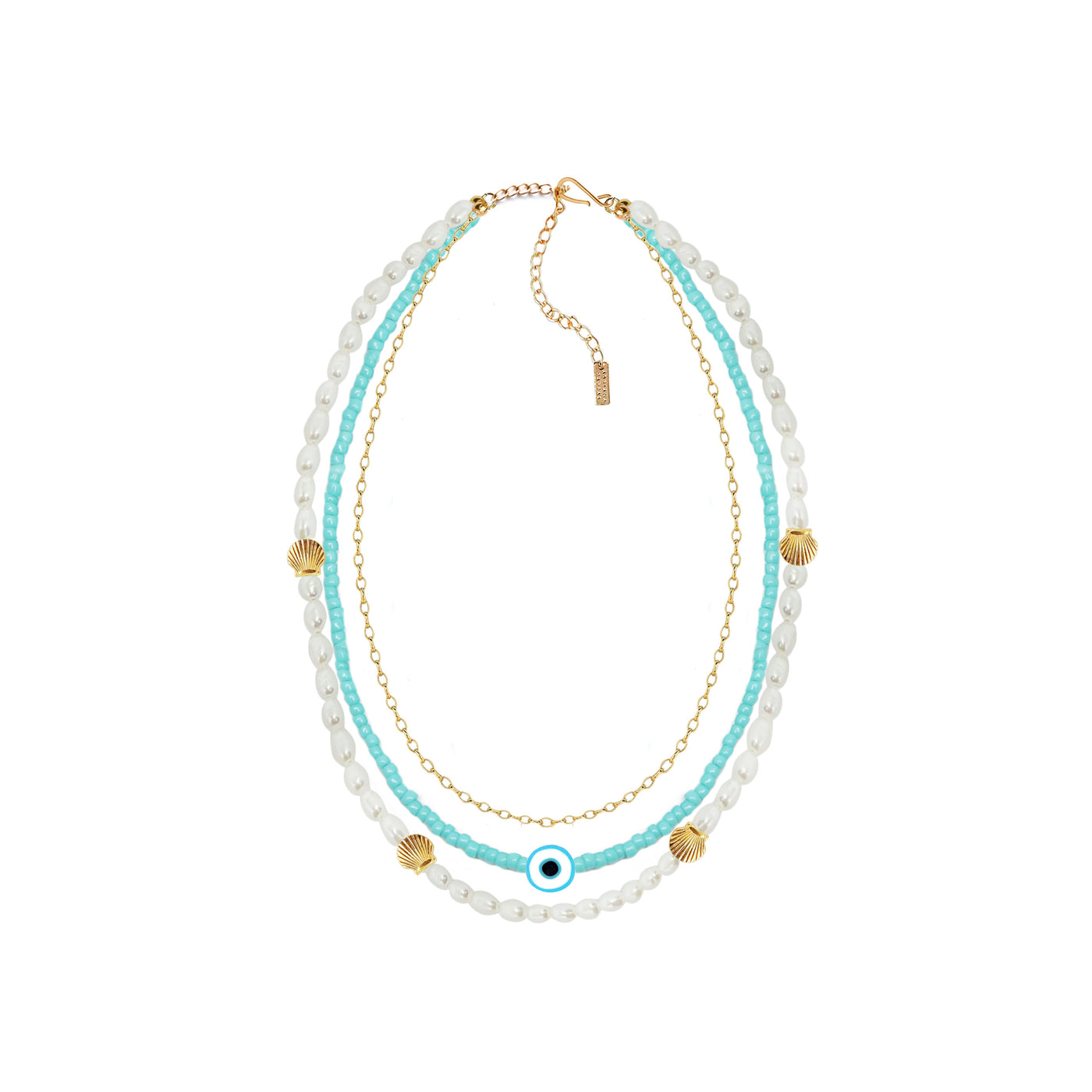 Turquoise Trio Choker