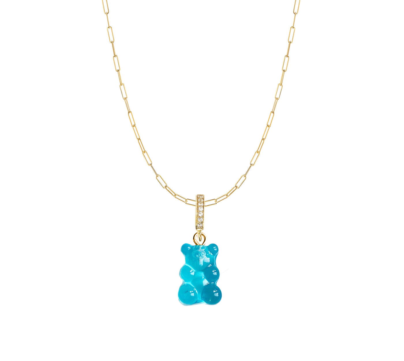 Dainty Chain Gummy Necklace