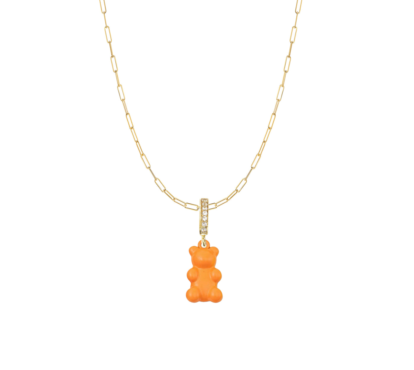 Dainty Chain Gummy Necklace