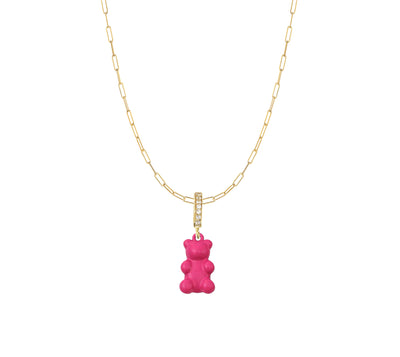 Dainty Chain Gummy Necklace