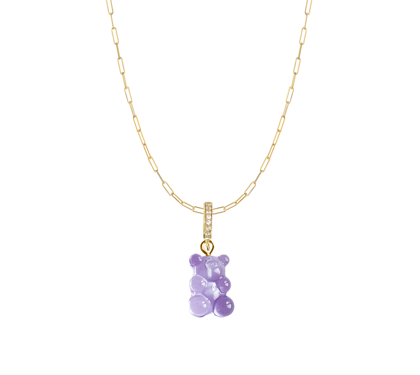 Dainty Chain Gummy Necklace