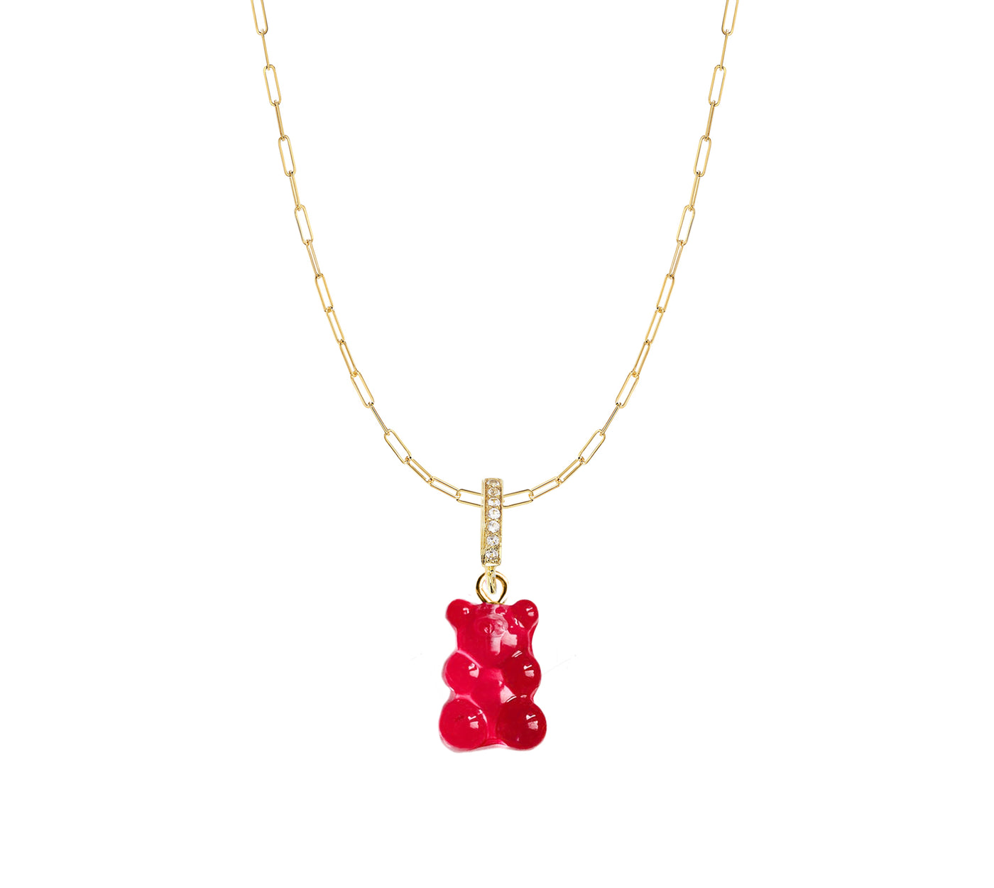 Dainty Chain Gummy Necklace