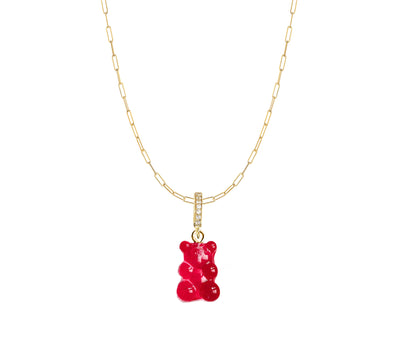 Dainty Chain Gummy Necklace