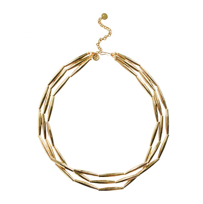 Liquid Gold Necklace - Three Strand