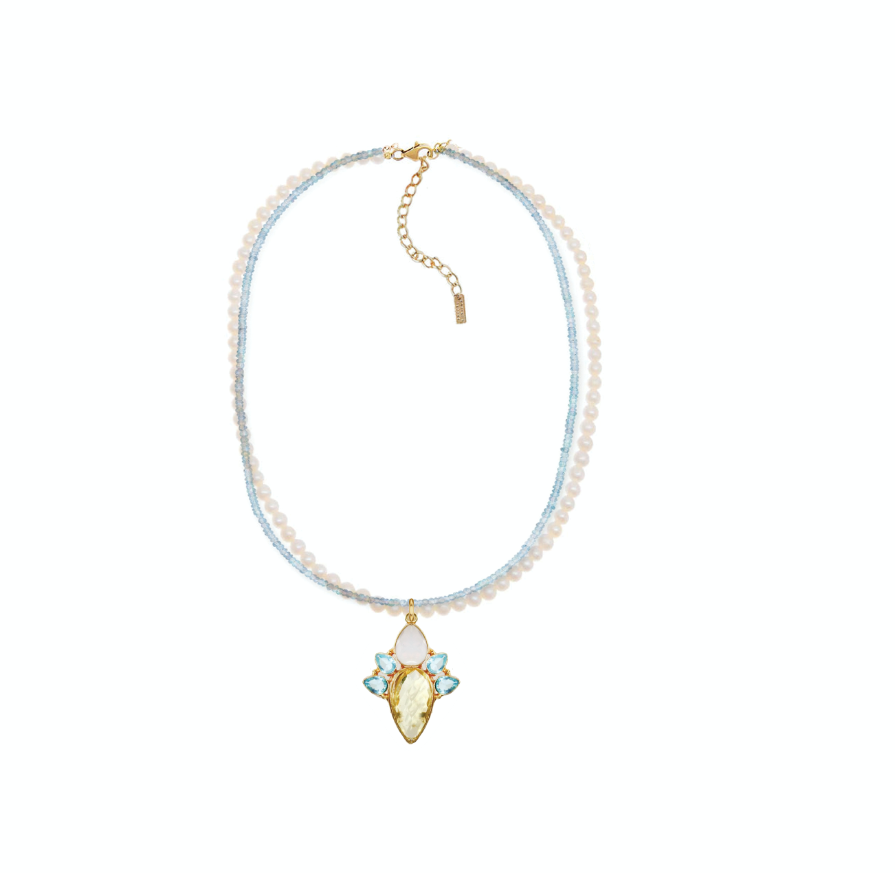 Aqua Sparkles Necklace