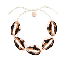 Sleek Shells Bracelet Ivory - 14k Gold/Rose Gold