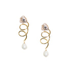 Crystal Twist Earrings