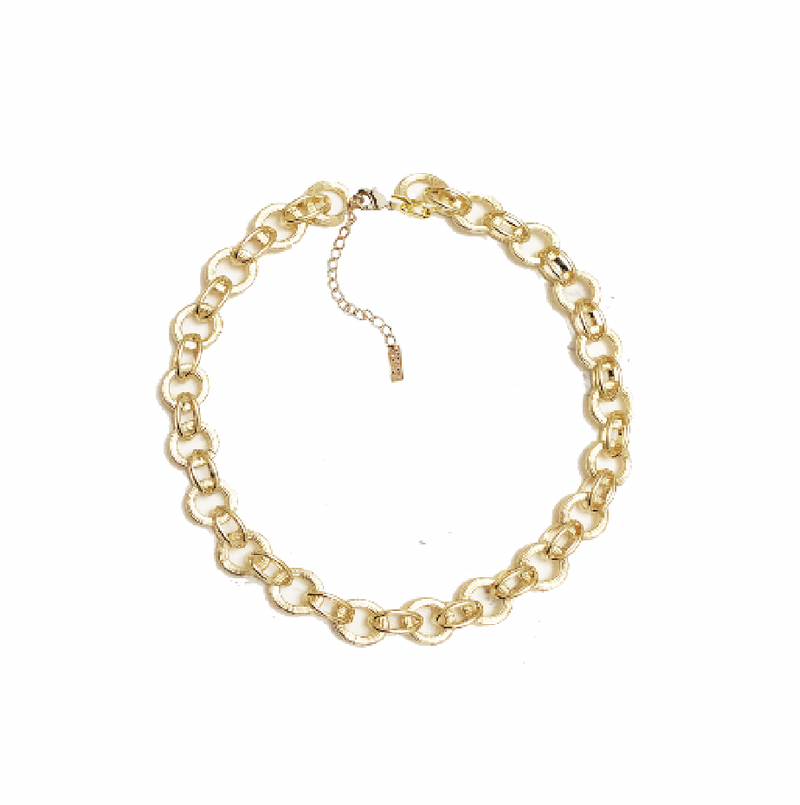 Golden Circles Necklace