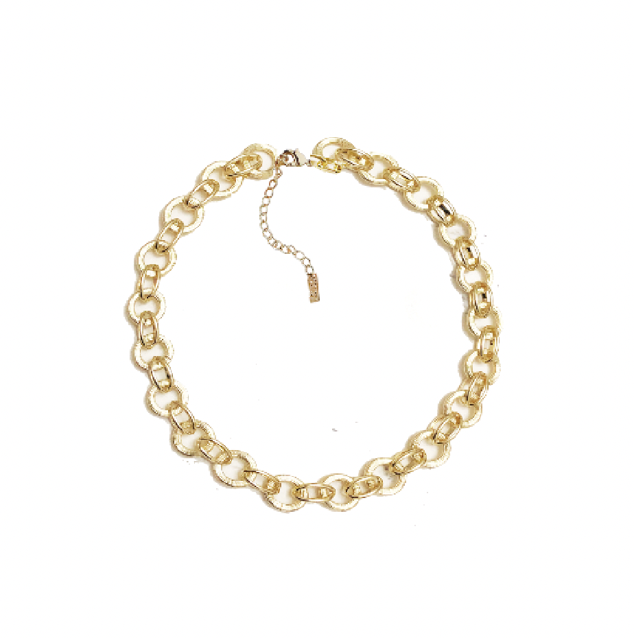 Golden Circles Necklace